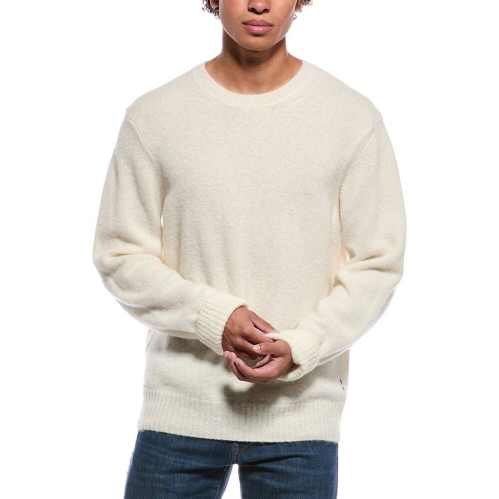Orlebar Brown Mens  Lorca Alpaca & Wool-Blend Crewneck Sweater, Brown